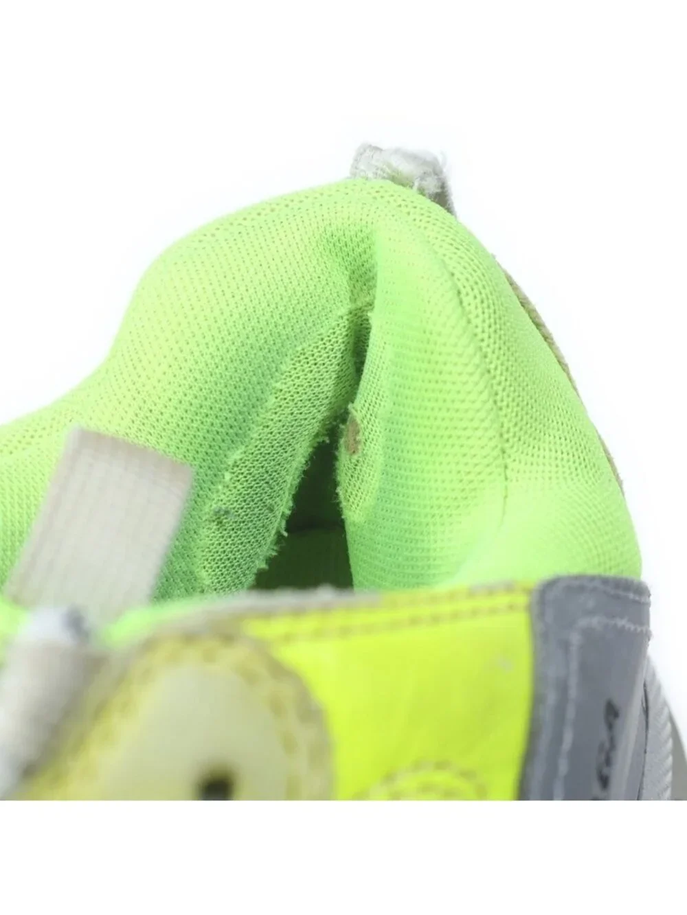Balenciaga Triple S Logo Embroidered Dad Low Cut Sneakers Yellow